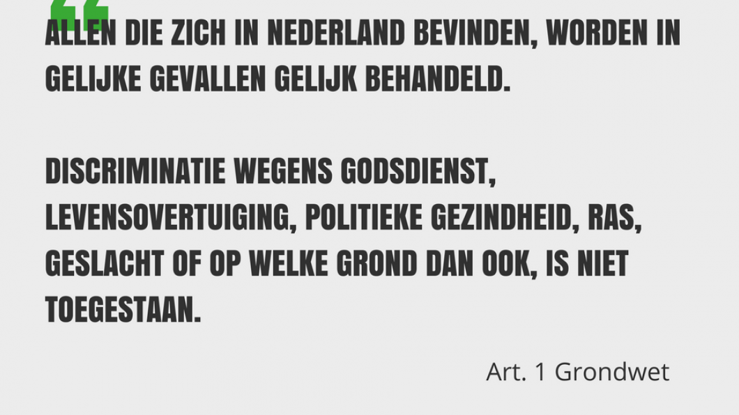 Grondwet Artikel 1 Grondwet Artikel 1
