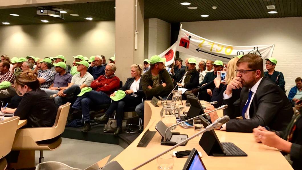 Voor- en tegenstaders van windplan Groen