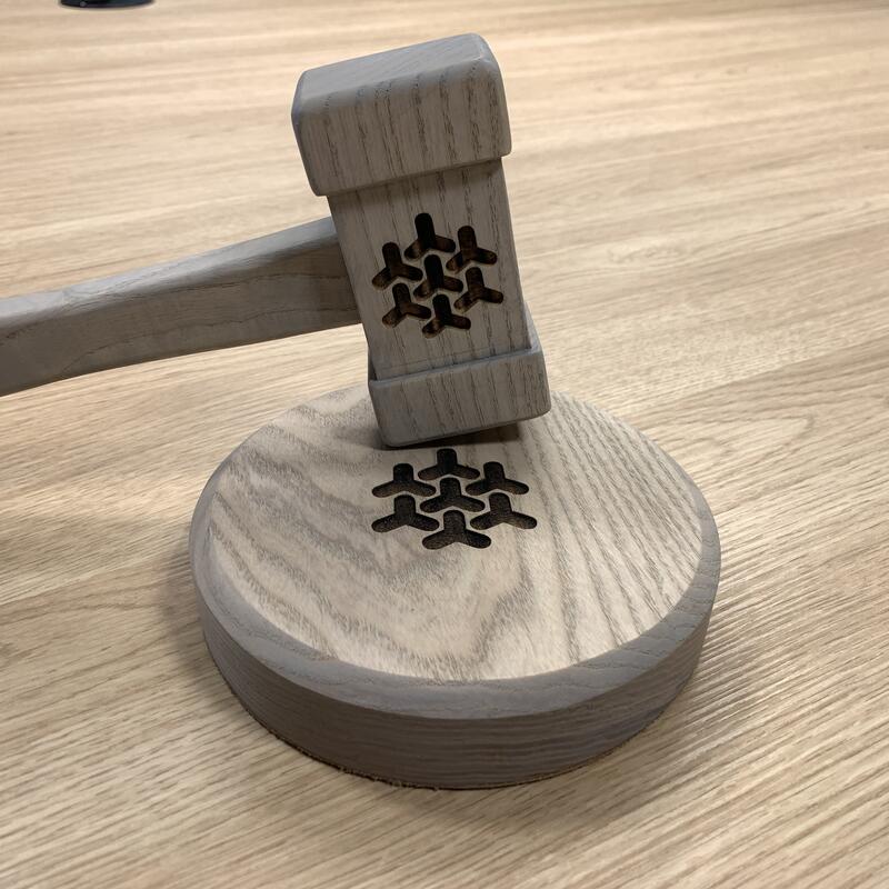 Voorzittershamer Dronten