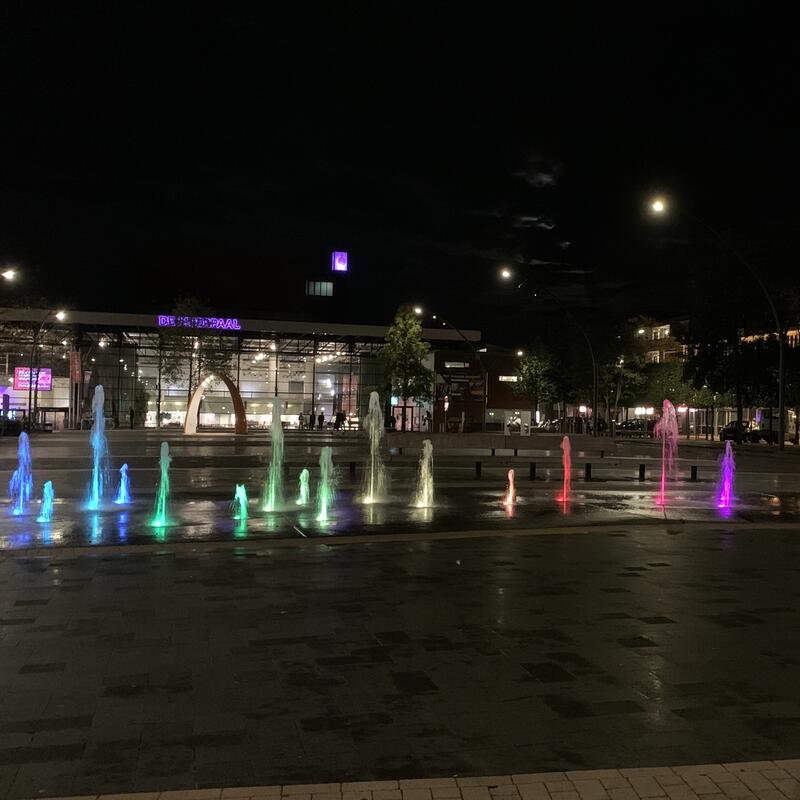 Regenboogfontein Dronten, november 2020