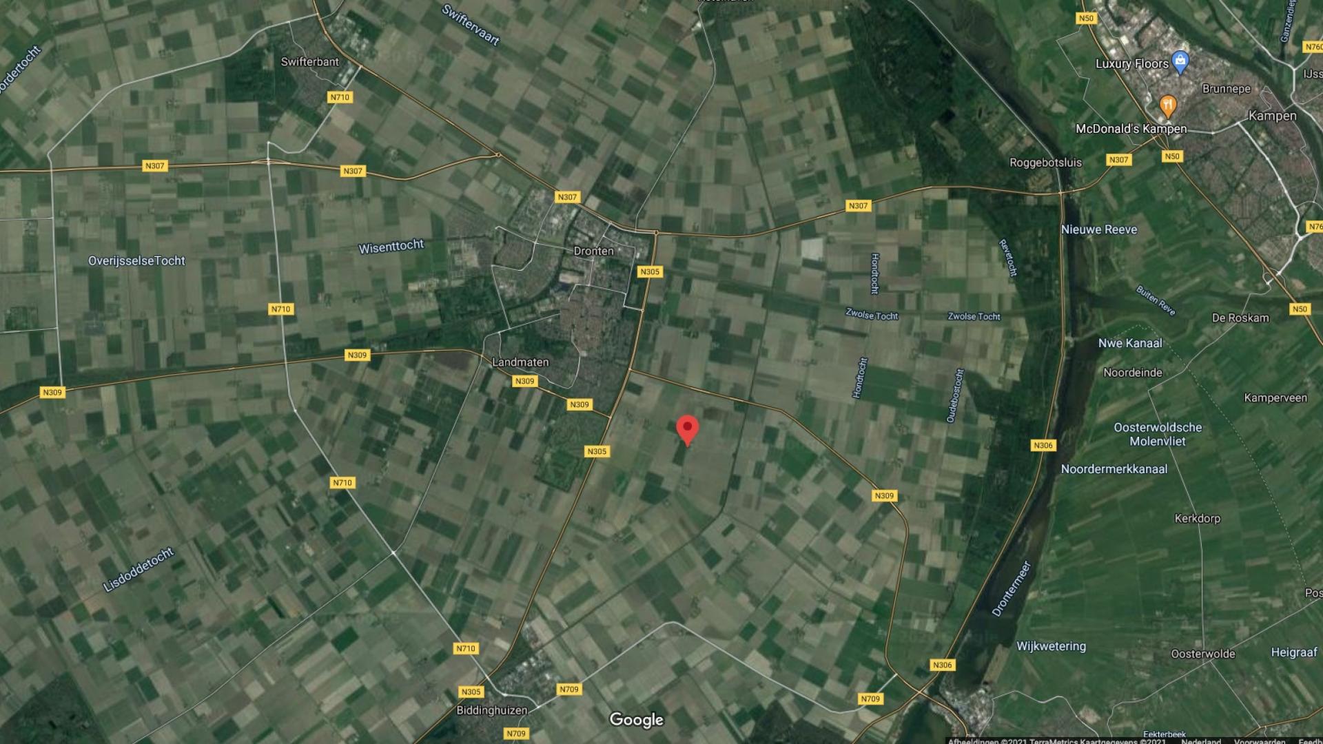 Middelpunt Nederland volgens Google